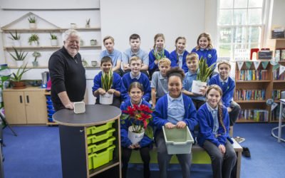 We recently visited Fingringhoe Primary School along with Professor Stephen Heppell to see their Learnometer in action.